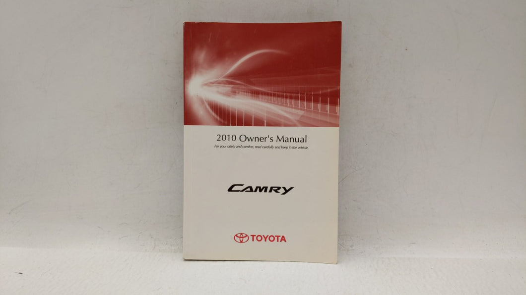 2010 Toyota Camry Owners Manual Book Guide P/N:01999-33793 OEM Used Auto Parts - Oemusedautoparts1.com