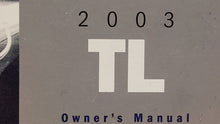 2003 Acura Tl Owners Manual Book Guide OEM Used Auto Parts - Oemusedautoparts1.com