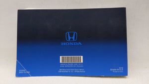 2005 Honda Accord Owners Manual Book Guide OEM Used Auto Parts - Oemusedautoparts1.com