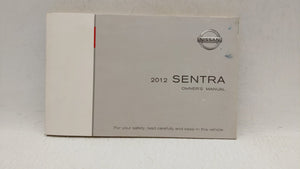 2012 Nissan Sentra Owners Manual Book Guide OEM Used Auto Parts - Oemusedautoparts1.com