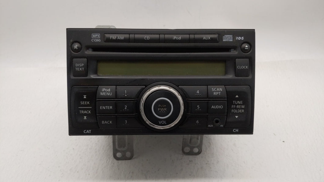 2011-2015 Nissan Rogue Radio AM FM Cd Player Receiver Replacement P/N:28185 1VK1A 28185 1VX2A Fits 2011 2012 2013 2014 2015 OEM Used Auto Parts - Oemusedautoparts1.com