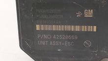 2017-2018 Chevrolet Trax ABS Pump Control Module Replacement P/N:42643519 42520669 Fits 2017 2018 2019 OEM Used Auto Parts - Oemusedautoparts1.com