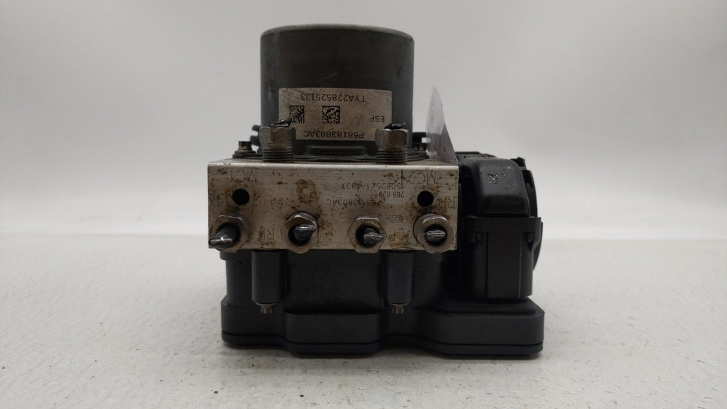 2015-2018 Dodge Grand Caravan ABS Pump Control Module Replacement P/N:P68183803AC 68183803AC Fits 2015 2016 2017 2018 OEM Used Auto Parts - Oemusedautoparts1.com