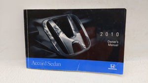 2010 Honda Accord Owners Manual Book Guide OEM Used Auto Parts