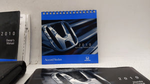 2010 Honda Accord Owners Manual Book Guide OEM Used Auto Parts