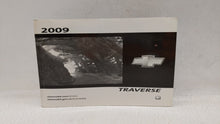 2009 Chevrolet Traverse Owners Manual Book Guide OEM Used Auto Parts