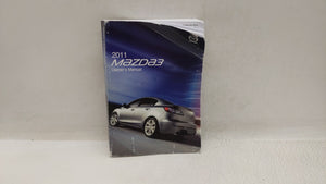 2011 Mazda 3 Owners Manual Book Guide OEM Used Auto Parts