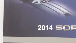 2014 Kia Sorento Owners Manual Book Guide OEM Used Auto Parts