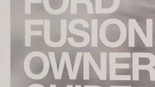 2007 Ford Fusion Owners Manual Book Guide OEM Used Auto Parts