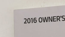 2016 Kia Optima Owners Manual Book Guide OEM Used Auto Parts