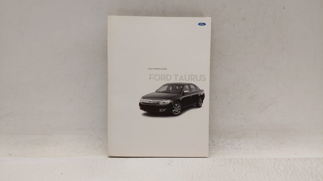 2008 Ford Taurus Owners Manual Book Guide OEM Used Auto Parts