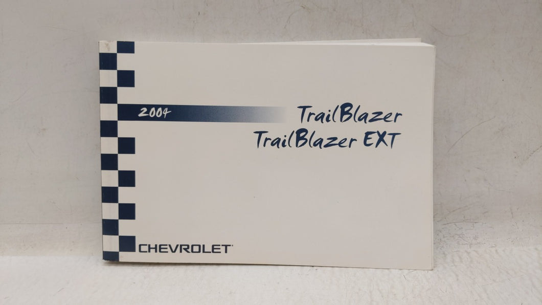 2004 Chevrolet Trailblazer Owners Manual Book Guide OEM Used Auto Parts