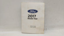 2017 Ford Fusion Owners Manual Book Guide OEM Used Auto Parts