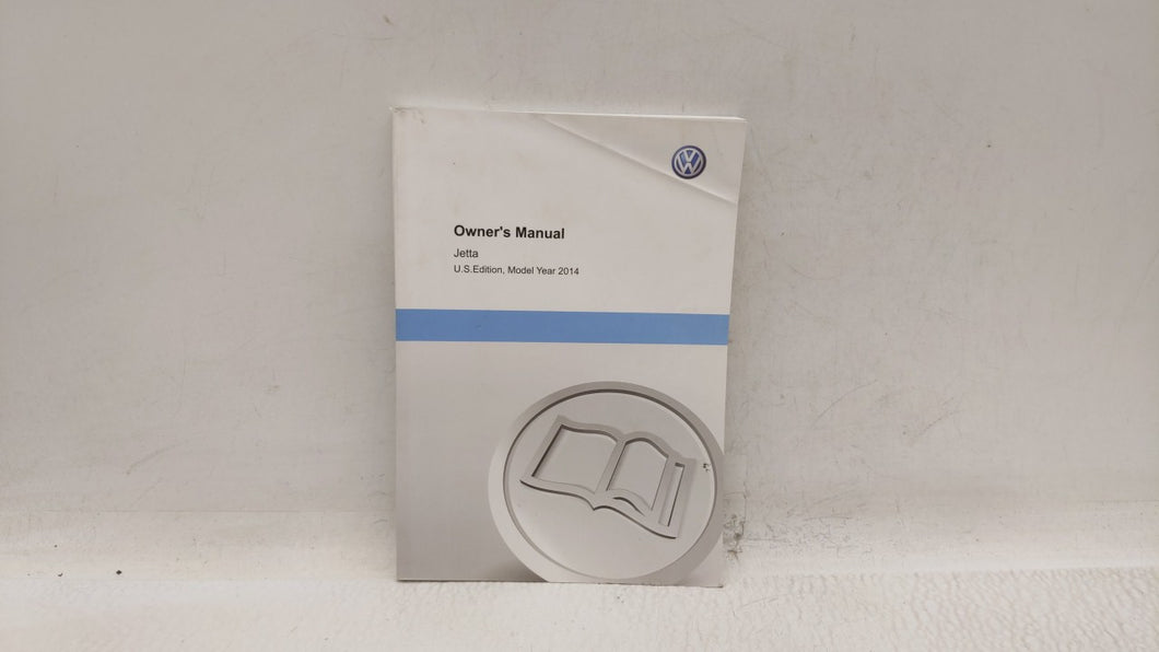 2014 Volkswagen Jetta Owners Manual Book Guide OEM Used Auto Parts