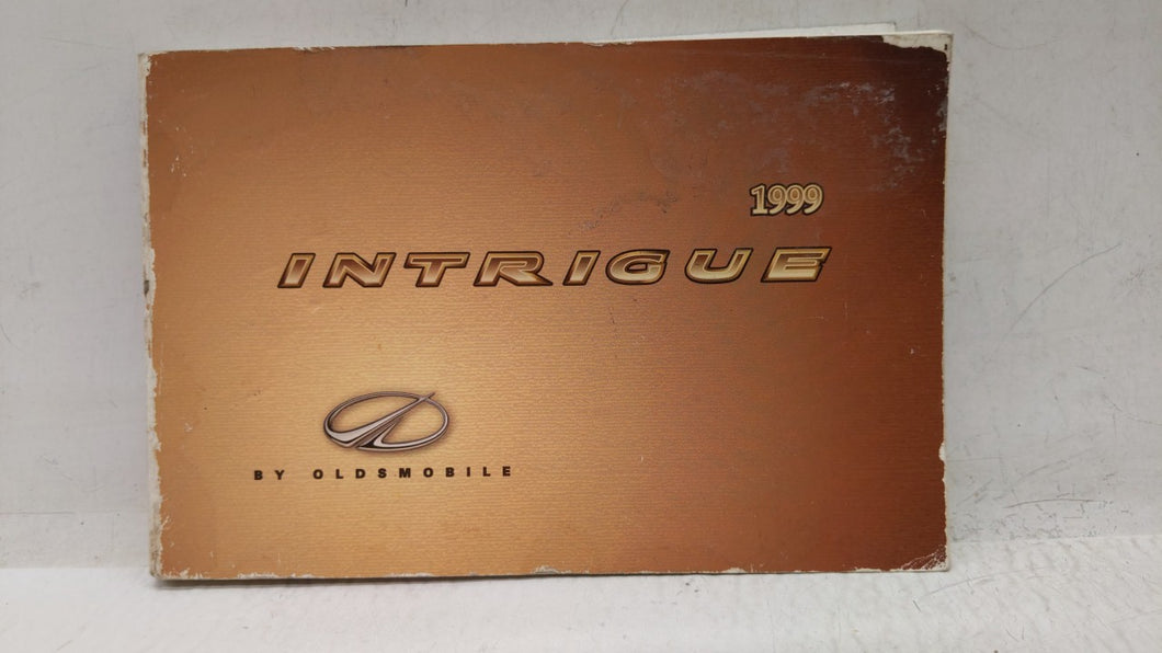 1999 Oldsmobile Intrigue Owners Manual Book Guide OEM Used Auto Parts - Oemusedautoparts1.com