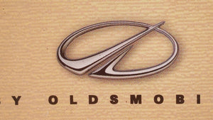 1999 Oldsmobile Intrigue Owners Manual Book Guide OEM Used Auto Parts - Oemusedautoparts1.com