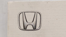 2002 Honda Accord Owners Manual Book Guide OEM Used Auto Parts