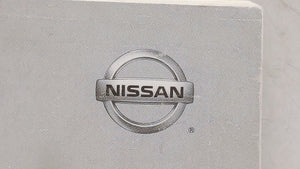 2007 Nissan Murano Owners Manual Book Guide OEM Used Auto Parts