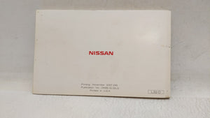 2008 Nissan Altima Owners Manual Book Guide OEM Used Auto Parts