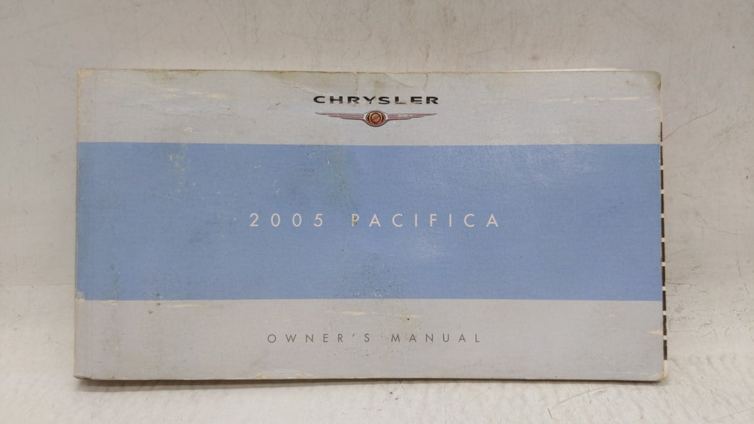 2005 Chrysler Pacifica Owners Manual Book Guide OEM Used Auto Parts