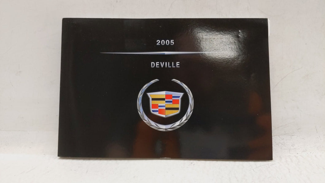 2005 Cadillac Deville Owners Manual Book Guide OEM Used Auto Parts