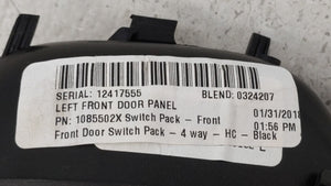 2012-2018 Ford Focus Master Power Window Switch Replacement Driver Side Left P/N:BM5T-14A132-AA BM5T-14A132-AB Fits OEM Used Auto Parts - Oemusedautoparts1.com