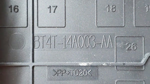 2012-2014 Ford Edge Fusebox Fuse Box Panel Relay Module P/N:CT4T-14290-JK Fits 2012 2013 2014 OEM Used Auto Parts - Oemusedautoparts1.com