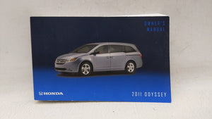 2011 Honda Odyssey Owners Manual Book Guide OEM Used Auto Parts