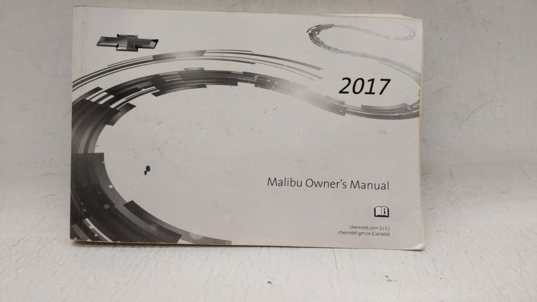 2017 Chevrolet Malibu Owners Manual Book Guide OEM Used Auto Parts