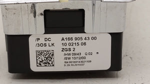 2015 Mercedes Cla250 Master Power Window Switch Replacement Driver Side Left P/N:1669054300 166 905 43 00 Fits OEM Used Auto Parts