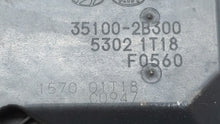 2012-2019 Kia Soul Throttle Body P/N:5302-1S02 35100-2B300 Fits 2012 2013 2014 2015 2016 2017 2018 2019 OEM Used Auto Parts - Oemusedautoparts1.com