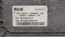 2015 Ford Fusion PCM Engine Computer ECU ECM PCU OEM P/N:ES7A-12A650-GG GS7A-12A650-XB Fits 2014 2016 OEM Used Auto Parts - Oemusedautoparts1.com