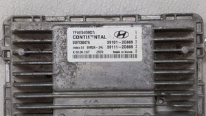 2011-2014 Hyundai Sonata PCM Engine Computer ECU ECM PCU OEM P/N:39111-2G669 39101-2G667 Fits 2011 2012 2013 2014 OEM Used Auto Parts - Oemusedautoparts1.com