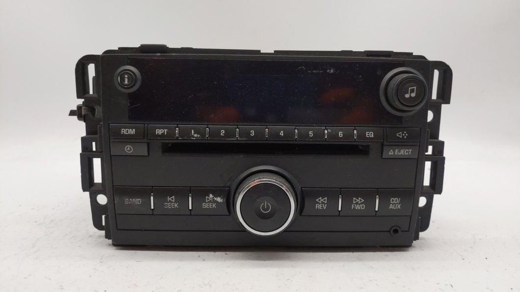 2006-2008 Chevrolet Impala Radio AM FM Cd Player Receiver Replacement P/N:15951757 25894758 Fits 2006 2007 2008 OEM Used Auto Parts - Oemusedautoparts1.com