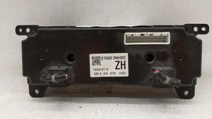 2014-2017 Nissan Leaf Climate Control Module Temperature AC/Heater Replacement P/N:27500 3NH0C Fits 2014 2015 2016 2017 OEM Used Auto Parts - Oemusedautoparts1.com