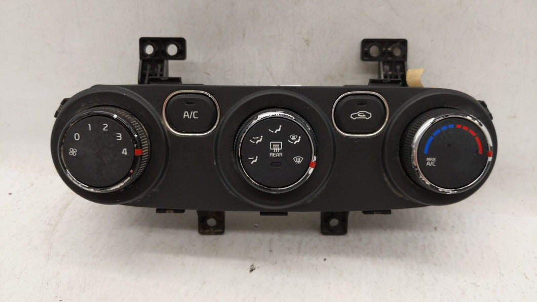 2017-2018 Kia Forte Climate Control Module Temperature AC/Heater Replacement P/N:97250-A7XXX 97250-B0AA0 Fits 2017 2018 OEM Used Auto Parts - Oemusedautoparts1.com