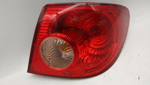 2003-2008 Toyota Corolla Tail Light Assembly Passenger Right OEM Fits 2003 2004 2005 2006 2007 2008 OEM Used Auto Parts - Oemusedautoparts1.com