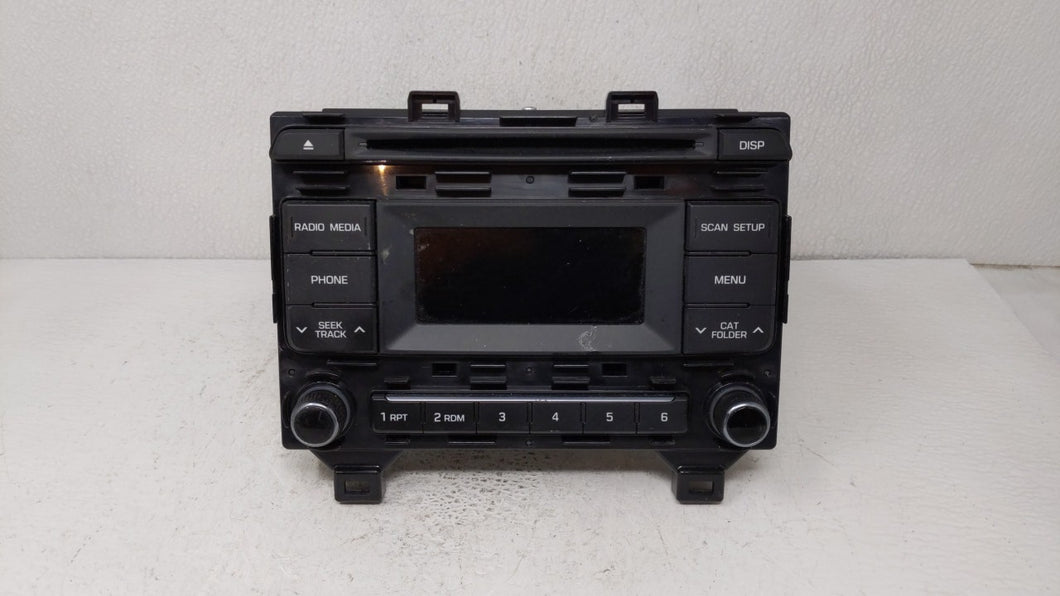 2015 Hyundai Sonata Radio AM FM Cd Player Receiver Replacement P/N:96170-C20004X Fits OEM Used Auto Parts - Oemusedautoparts1.com