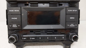 2015 Hyundai Sonata Radio AM FM Cd Player Receiver Replacement P/N:96170-C20004X Fits OEM Used Auto Parts - Oemusedautoparts1.com