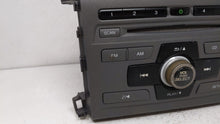 2012 Honda Civic Radio AM FM Cd Player Receiver Replacement P/N:39100-TR0-A315-M1 Fits OEM Used Auto Parts