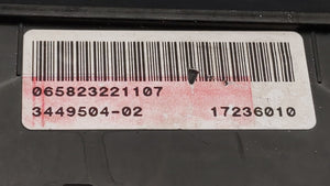 2008-2009 Mini Cooper Fusebox Fuse Box Panel Relay Module P/N:3449504 Fits 2008 2009 OEM Used Auto Parts - Oemusedautoparts1.com