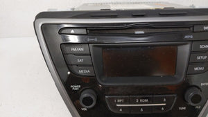 2014-2016 Hyundai Elantra Radio AM FM Cd Player Receiver Replacement P/N:961703X156GU 96170-3X156GU Fits 2014 2015 2016 OEM Used Auto Parts - Oemusedautoparts1.com