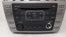 2011-2013 Mazda 6 Radio AM FM Cd Player Receiver Replacement P/N:GEG4 66 9RX Fits 2011 2012 2013 OEM Used Auto Parts - Oemusedautoparts1.com