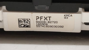 2017-2019 Kia Soul Instrument Cluster Speedometer Gauges P/N:94006-92720 94006-B2720 Fits 2017 2018 2019 OEM Used Auto Parts - Oemusedautoparts1.com