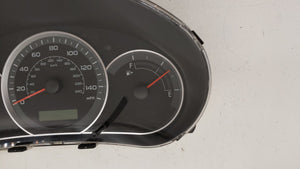 2009 Subaru Impreza Instrument Cluster Speedometer Gauges P/N:85003FG080 Fits OEM Used Auto Parts