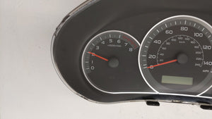 2009 Subaru Impreza Instrument Cluster Speedometer Gauges P/N:85003FG080 Fits OEM Used Auto Parts