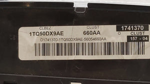 2013 Dodge Dart Instrument Cluster Speedometer Gauges P/N:56054660AA 05091892AC Fits OEM Used Auto Parts - Oemusedautoparts1.com