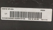 2017 Nissan Pathfinder Instrument Cluster Speedometer Gauges P/N:24810 9PJ0A Fits OEM Used Auto Parts - Oemusedautoparts1.com