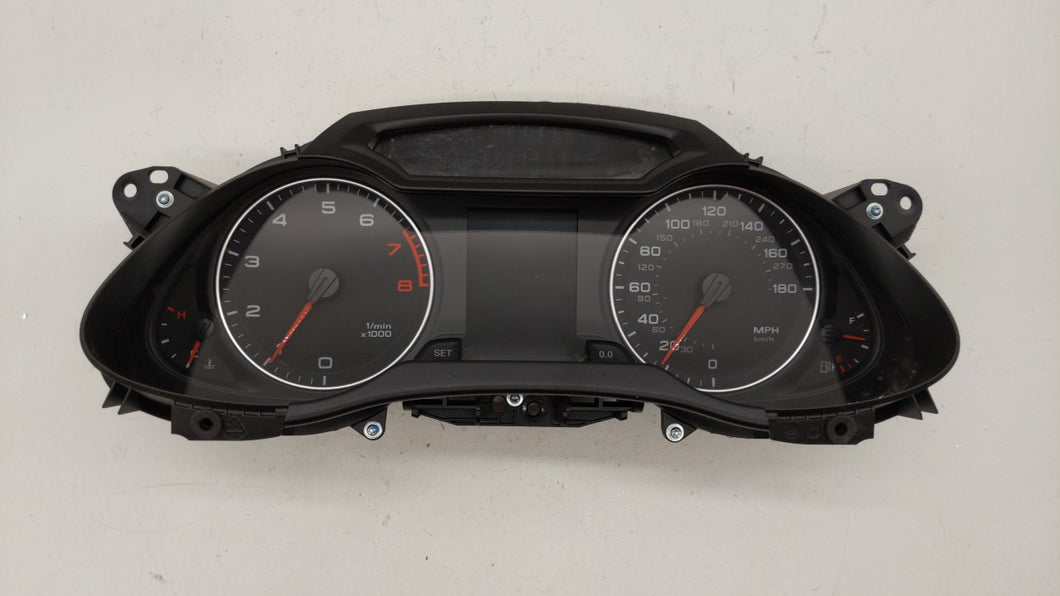 2009 Audi A4 Quattro Instrument Cluster Speedometer Gauges P/N:8K0 920 950 A 8K0920950A Fits OEM Used Auto Parts - Oemusedautoparts1.com