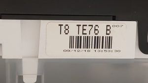 2010-2012 Mazda Cx-9 Instrument Cluster Speedometer Gauges P/N:T8 TE76 C Fits 2010 2011 2012 OEM Used Auto Parts - Oemusedautoparts1.com